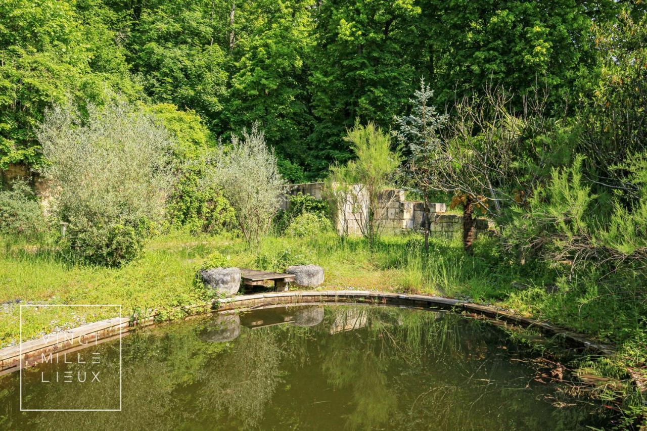 Domaine Spa Perret-Chateau Artdeco Mastersuite En B&B Et-Ou Gite De Charme-Giverny A 3Mn-Jardins Monet-Le Vexin-Piscine Ete-Parc 3Ha-Aire De Jeux Enfants-Ping Pong-Options Breakfast-Diner-Billard-Sauna-Fitness-Hammam-Promo 2Nuits Jacuzzi Avec 1H Offe Sainte-Geneviève-lès-Gasny エクステリア 写真