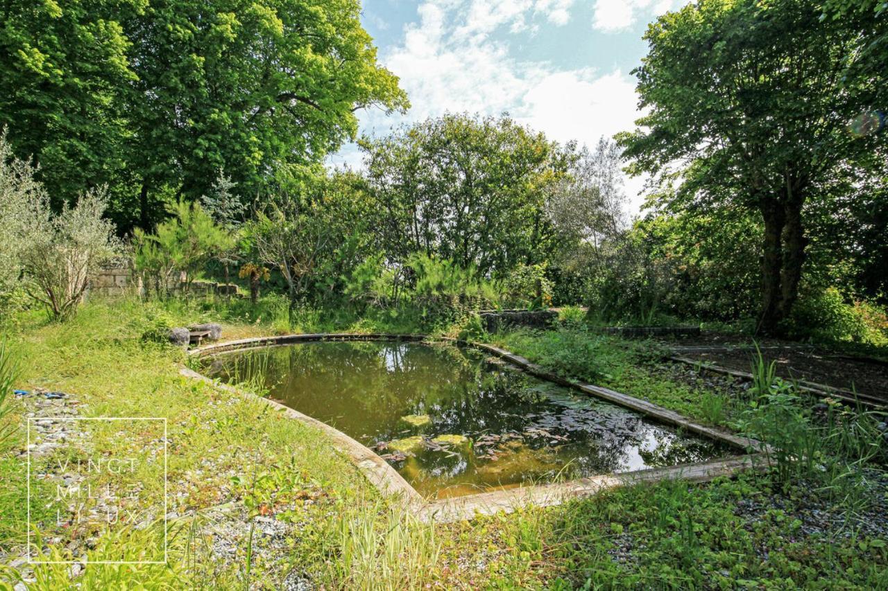 Domaine Spa Perret-Chateau Artdeco Mastersuite En B&B Et-Ou Gite De Charme-Giverny A 3Mn-Jardins Monet-Le Vexin-Piscine Ete-Parc 3Ha-Aire De Jeux Enfants-Ping Pong-Options Breakfast-Diner-Billard-Sauna-Fitness-Hammam-Promo 2Nuits Jacuzzi Avec 1H Offe Sainte-Geneviève-lès-Gasny エクステリア 写真