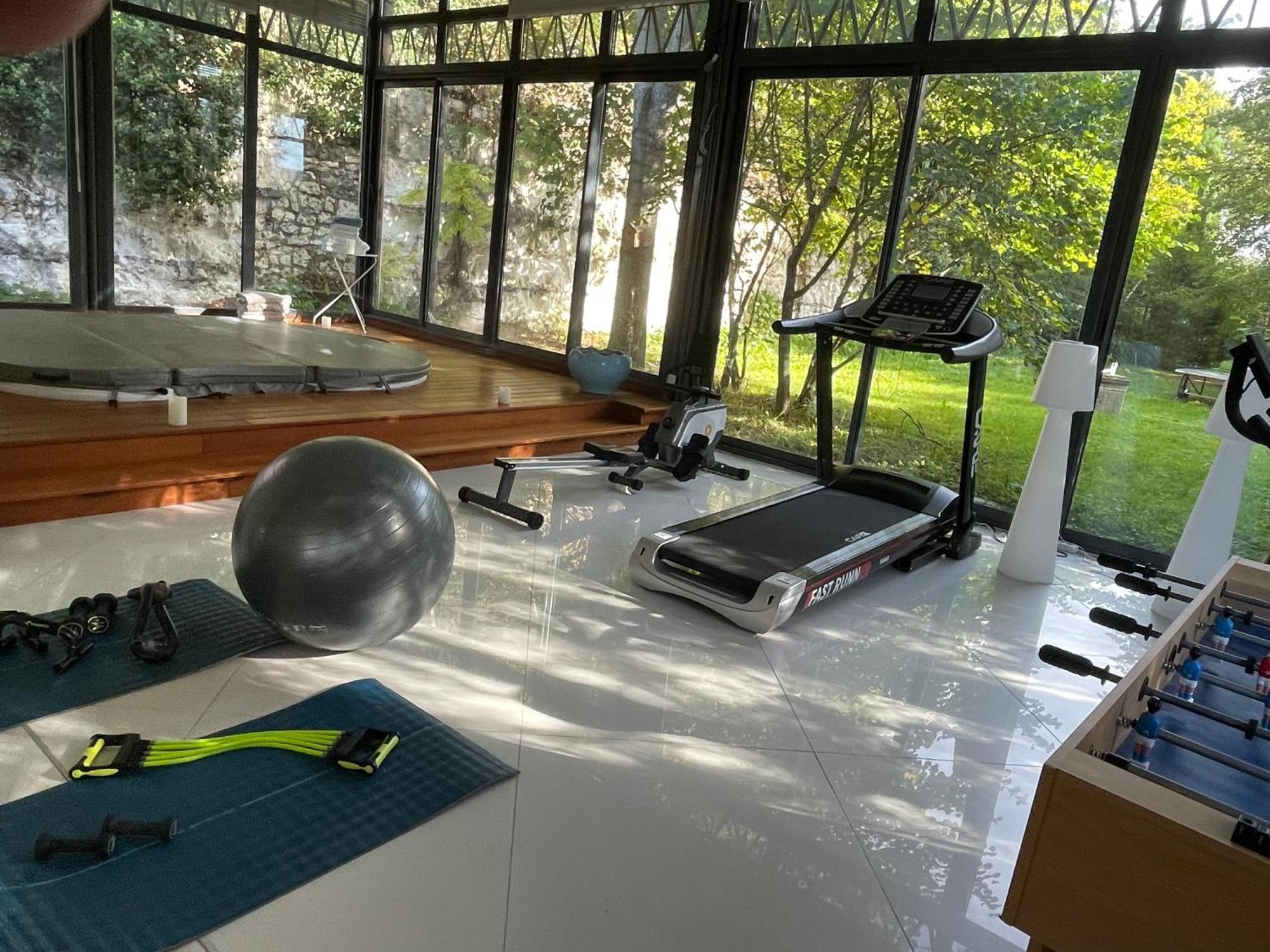 Domaine Spa Perret-Chateau Artdeco Mastersuite En B&B Et-Ou Gite De Charme-Giverny A 3Mn-Jardins Monet-Le Vexin-Piscine Ete-Parc 3Ha-Aire De Jeux Enfants-Ping Pong-Options Breakfast-Diner-Billard-Sauna-Fitness-Hammam-Promo 2Nuits Jacuzzi Avec 1H Offe Sainte-Geneviève-lès-Gasny エクステリア 写真